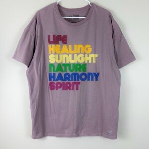 The Phluid Project Mauve Tee Plus Size 2X Pride Short Sleeve